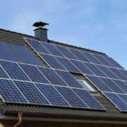 Maison panneaux solaires
